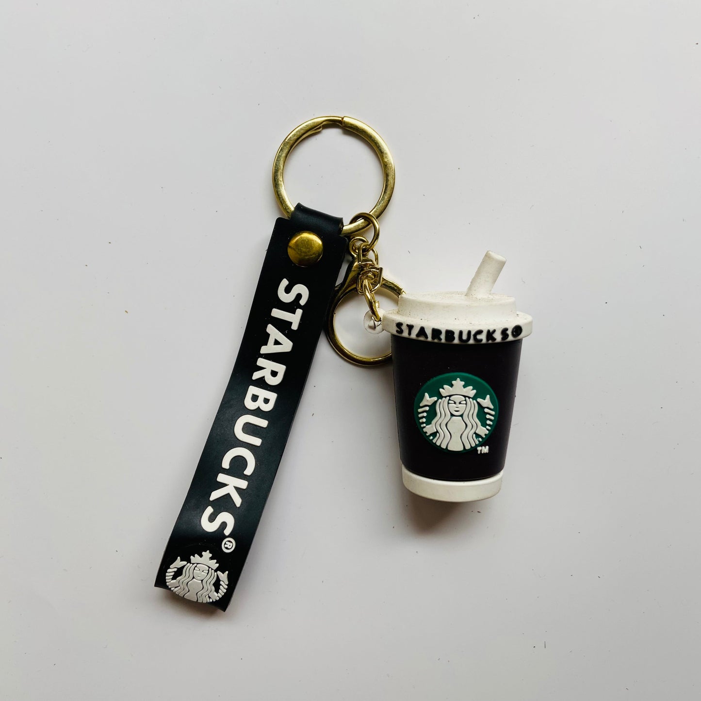 Starbucks Brown Cup Keychain