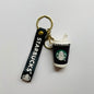 Starbucks Brown Cup Keychain