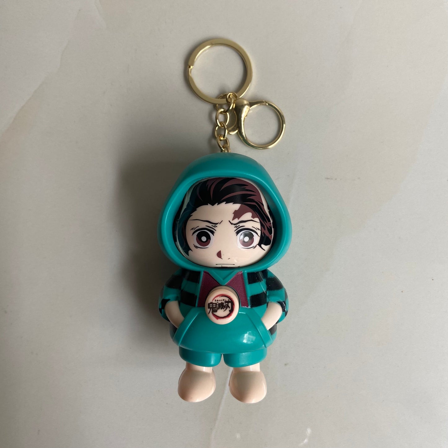Tanjiro Kamado Face Changing Keychain
