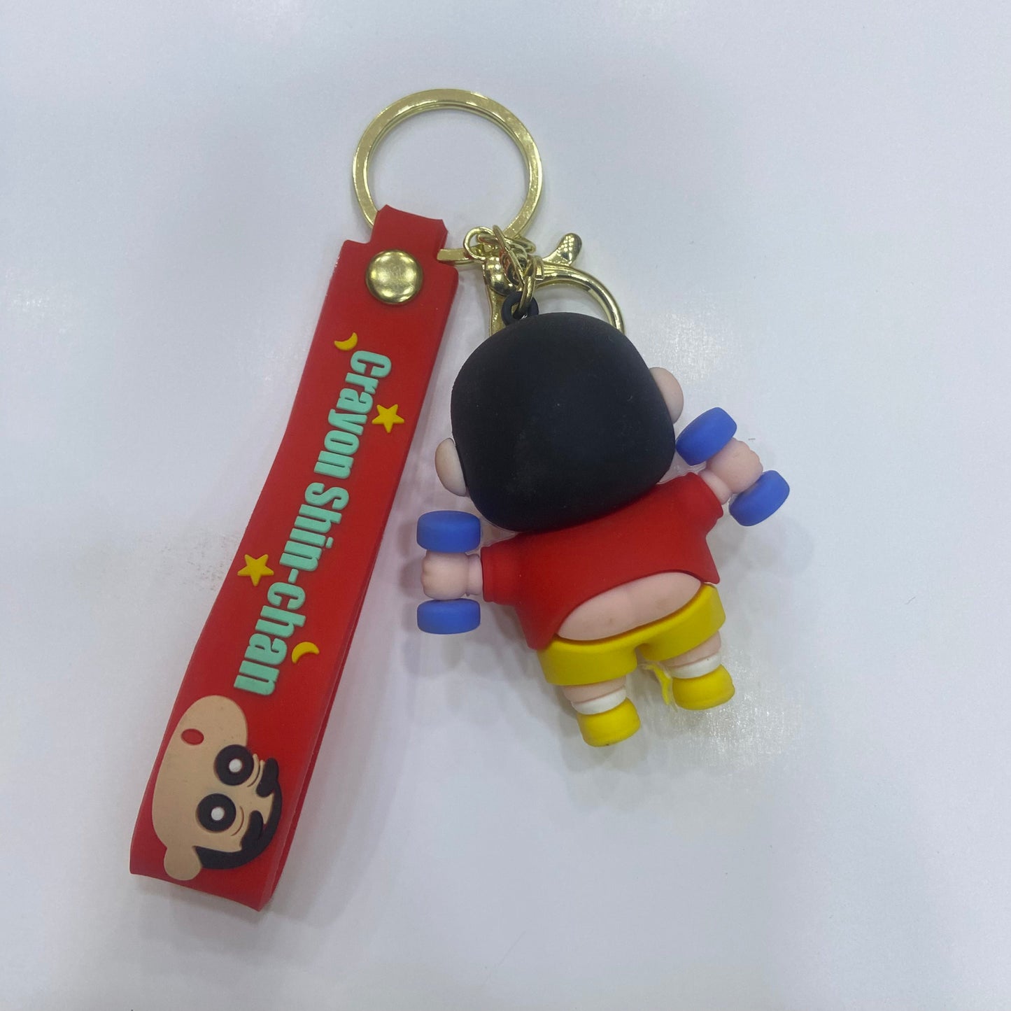 Shinchan GYM Keychain